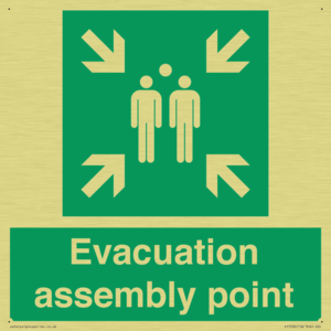 Evacuation assembly point